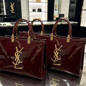 Glossy Patent Handbag | YSL Designer-Inspired Bag