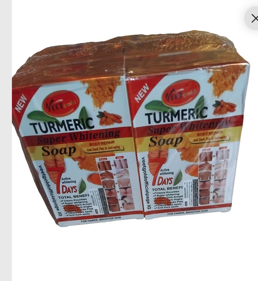 Veet Gold Turmeric Whitening Soap