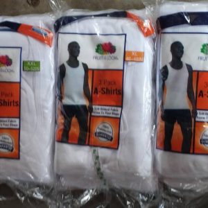 Fruit Of The Loom Singlets For Men (3 in a Pack)