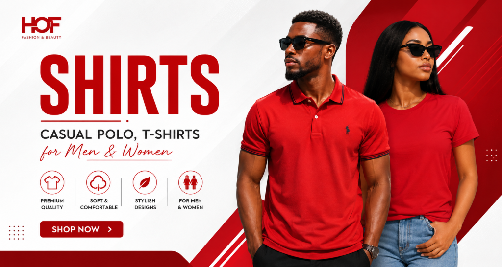 HAUZ OF FLOXY HOF shirts for men and women.